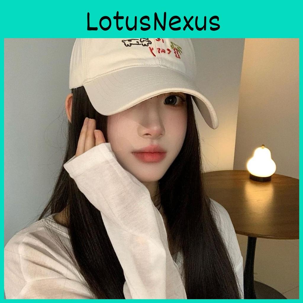 Summer Embroidered Baseball Cap For Adults With Versatile Style And Cotton Material