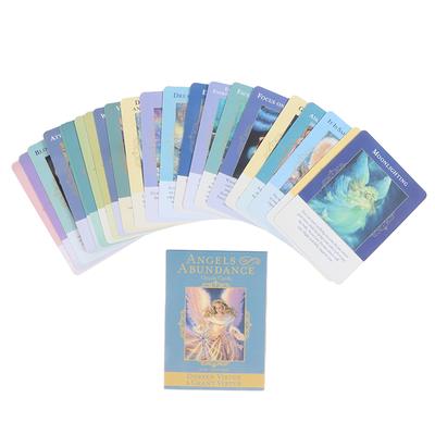 Angels Of Abundance Oracle Cards Tarot Card Party Prophecy Divination Board Game