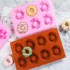 Silicone Donut Maker 3D DIY Baking Pastry Cookie Chocolate Round Molds Muffin Cake Mould Dessert Handmade Kitchen Cooking Tools 1