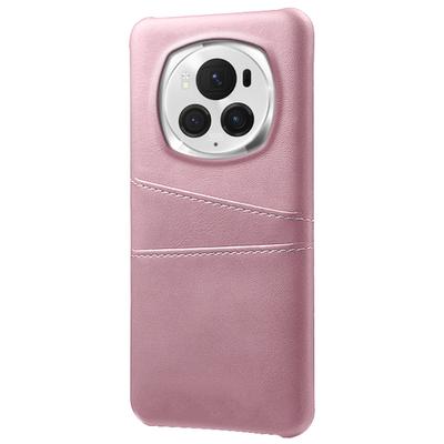 For Honor Magic6 Pro 5G Case Shockproof Leather Coated PC Phone Shell