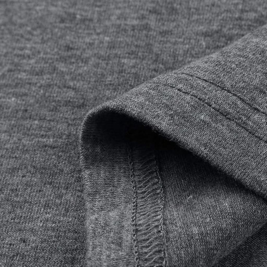 Yousheng Women Tops Round Neck Long Sleeve Loose Fit Solid Color Tunic Top Casual Shirt with Hip Coverage Length