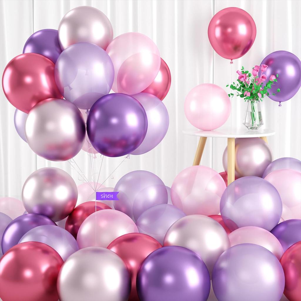 Romantic Latex Balloon Set Birthday Party Holiday Decoration Wedding Scene Photo Props