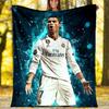 Cristiano Ronaldo Printed Throw Blanket—lightweight,soft,warm;versatile Blanket for All Seasons—perfect As &air-conditioning Throw,nap Blanket
