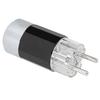 Monosaudio Pure Copper RhodiumPlated Power Plug HIFI Audio Connector Power Plug