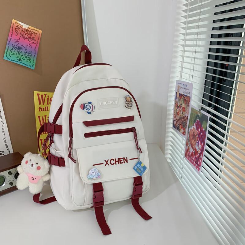 

Li Shen Multi-layer Student Backpack