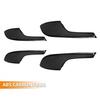 4Pcs/Set Carbon Fiber Interior Door Armrest Panel Trim Cover For Honda Civic