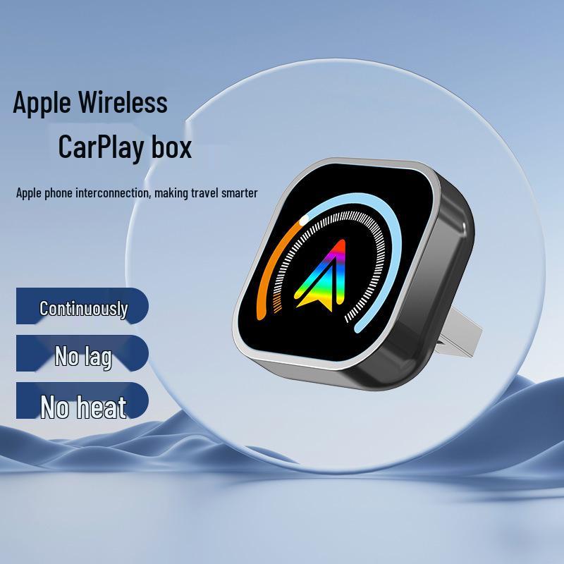 2-in-1 Wired to Wireless CarPlay & Android Auto Box