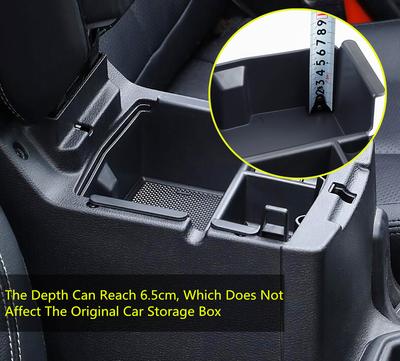 Armrest Box Storage Box Organizer Container for Jeep Wrangler JL Gladiator JT 2018-2025 Stowing Tidying Car Interior Accessories