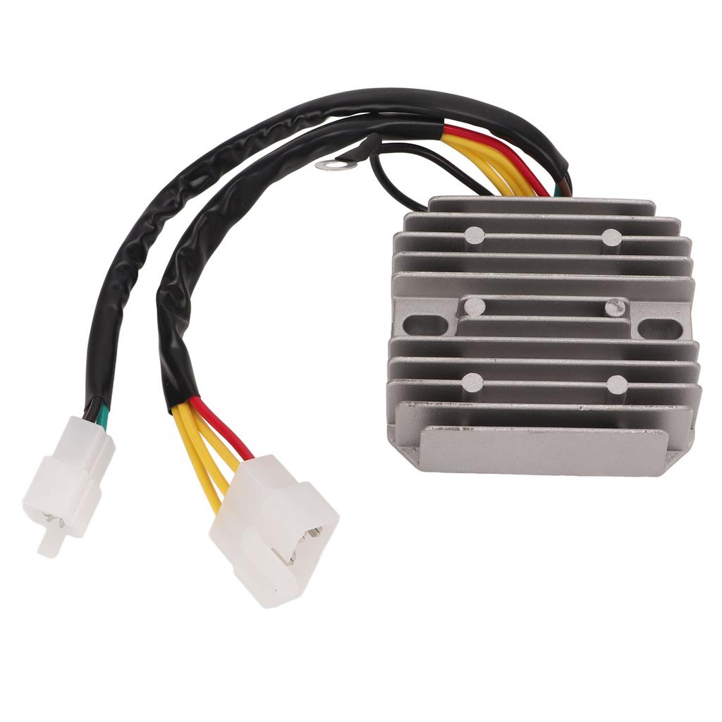 12V Motorcycle Voltage Rectifier 32800‑31021 Aluminum Alloy Replacement for Suzuki GT 380 550 750
