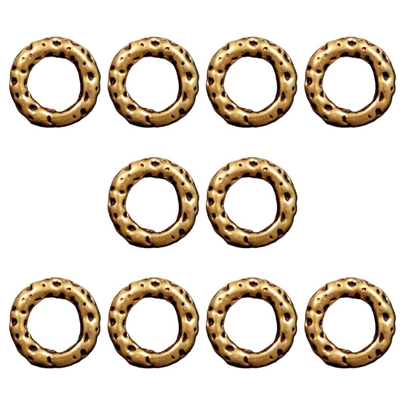 10 Piece Multifunctional Jewelry Pendant Retro Charm Large/Small Beads for DIY Handmade Bracelet Hand Chain Design