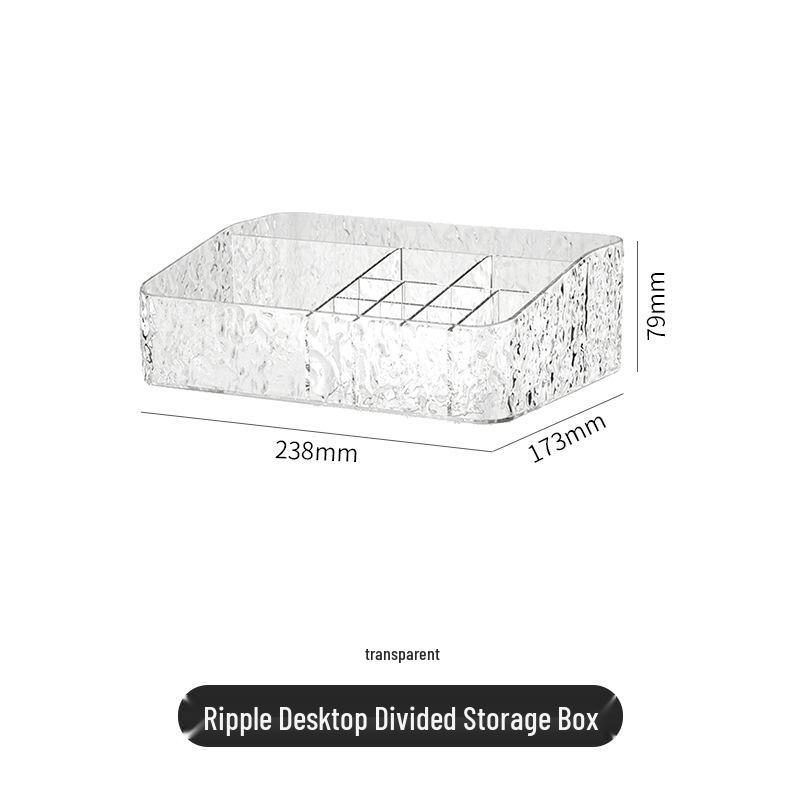 Luxury Large Capacity Cosmetic Storage Box with Drawers for Desktop or Dressing Table