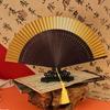 Ancient-style Fan Folding Fan Chinese Style Summer Hanfu Qipao Folding Fan Small Bamboo Fan Dance Fan Dance Fan Green Fan