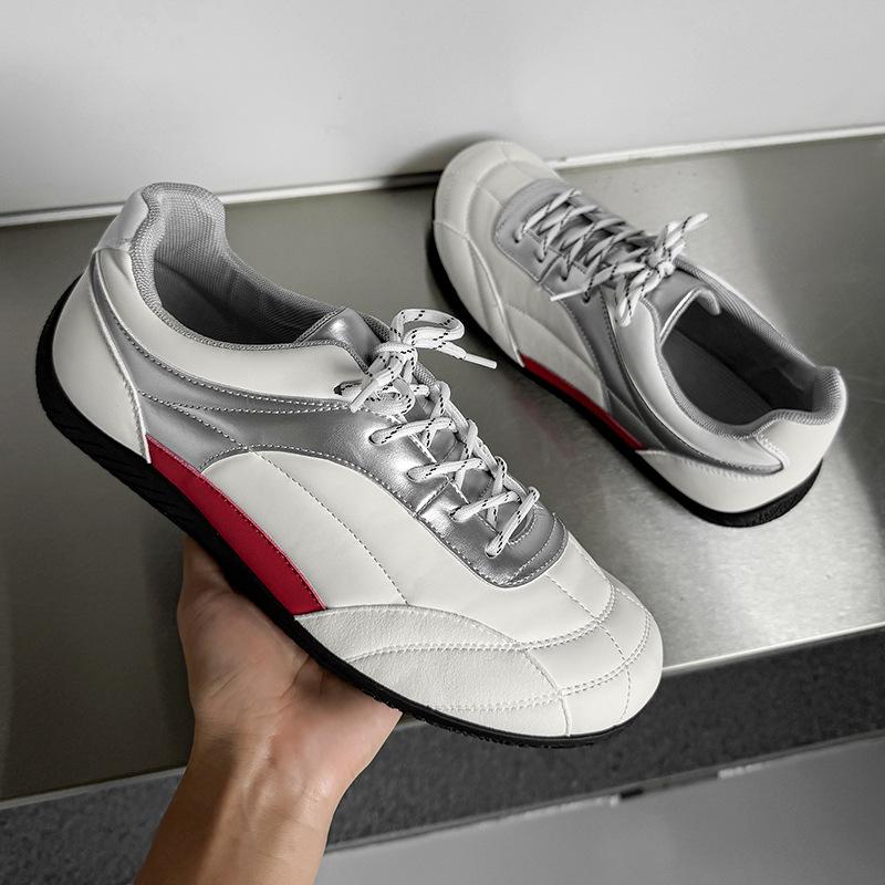 

New men s casual sports shoes thin-soled low-top men s shoes trendy versatile racing shoes men s SC10 44 белый
