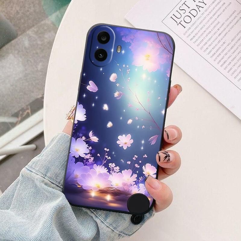 For Nothing CMF Phone 1 Case Colorful Painted Cover Soft Silicone Phone Case For Nothing CMF Phone 1 Covers Phone1 Bumper Coque