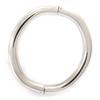 Les Trésors De Lily [J9362] - Silver 'Choreography' Steel Bracelet - 62 Mm 8 Mm