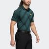 Adidas Statement Print Golf Polo Shirt Men Tops Dark-Green HF9040