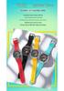 Sanda Octagonal Transparent Multifunctional Waterproof Unisex Wristwatch