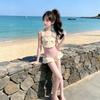 Süßer Sommer-Einteiler-Badeanzug Für Mädchen Träger-Bikini Großes Kind Strandkleidung