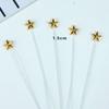 Mini, 3D Mini, Pentagram, Cake Decoration Plugin, Ornament, Wire, Pentagram, Star, Birthday Baking Accessories