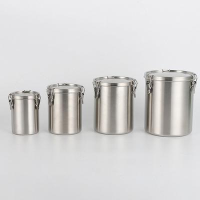 Efektivně skladujte kávová zrna ve vzduchotěsné nerezové nádobě 2500 ml