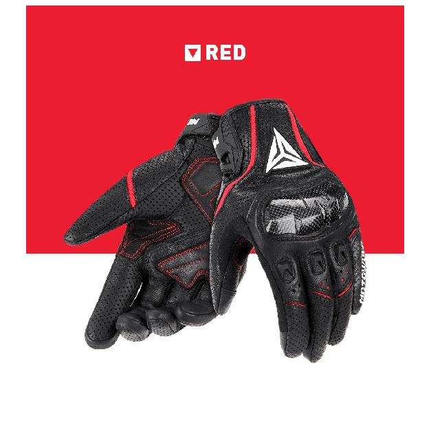 Motorcycle Gloves Men's Leather Gloves Wear-resistant Scratch Resistant Breathable Off-road Gloves Anti Slip Riding Equipment