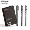 Touch Mark Double-Headed Washable Black Outline Pens