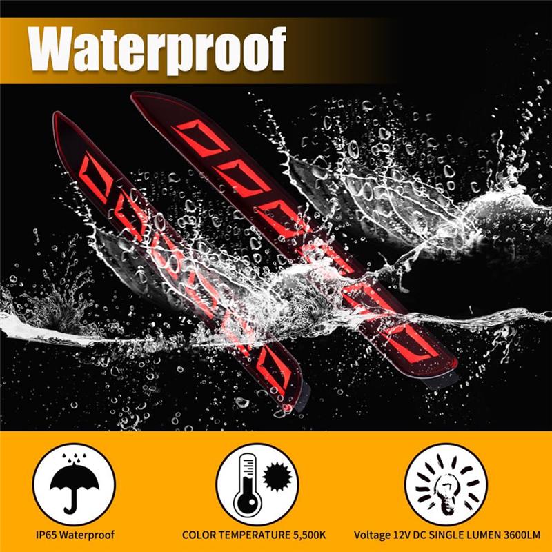 Authentic Rear Bumper Reflector Brake Tail Light Sequential Turn Signal Lamp For Toyota Camry Sienna Avalon Sienna Lexus GX470