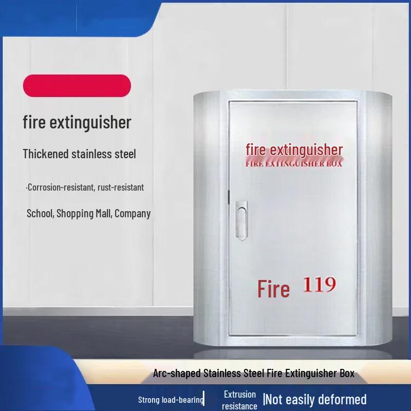 OLOMM Commercial Fire Extinguisher Storage Box 1