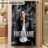 Beach TowelEminem Custom Name Text Personalized Soft Towel for Beach Pool Indoor Home Decor Gift