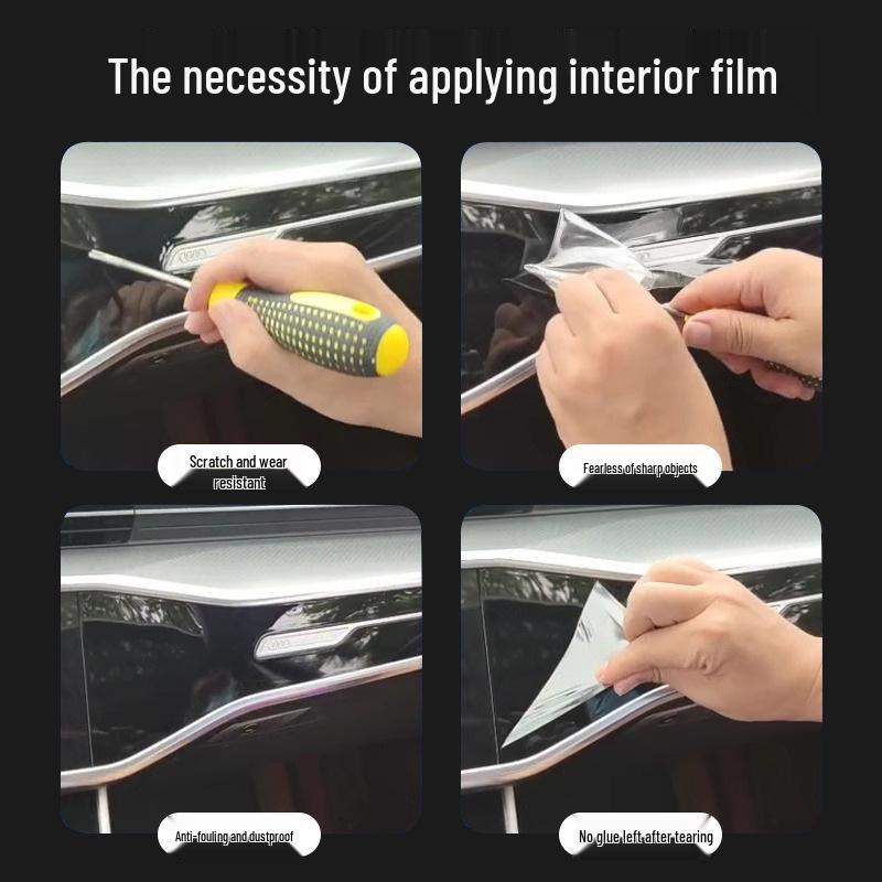 2026 Volvo XC70 Tempered Glass Film for Navigation Screen, Console Protection & Rear AC Trim