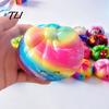 Entspannende Spielzeuge für den Schreibtisch, bunte Knet-Brötchen, weiches sensorisches Fidget-Spielzeug, süße Handtherapie-Übungswerkzeuge, Stressabbau-Spielzeug für Erwachsene und Kinder, Angst