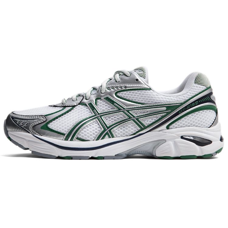 Asics GT-2160 Y2K Set Comfortable Trendy Lightweight Low-Top Training Running Shoes Unisex Sneaker White Silver Green 1203A275-103(S-BOX)