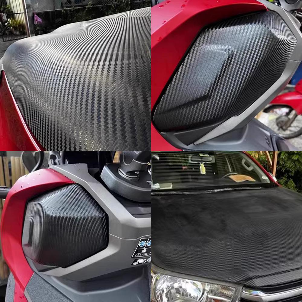 Autocolant Auto Fibră de Carbon 3D Negru Schimbare Culoare Folie Vinil Folie Colantare Auto Folie Vinil Decal Motocicletă Accesorii Auto