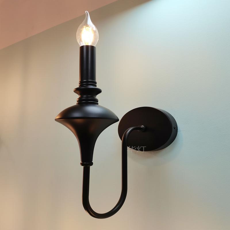 

Французские ретро люстры середины века черного цвета для спальни, гостиной или ресторана Without light source