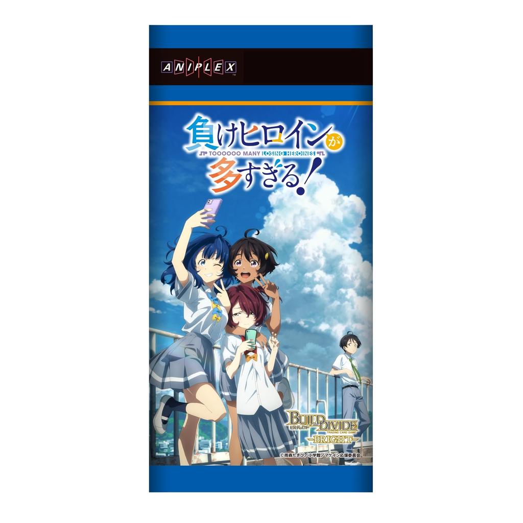 Build Divide Booster Pack TV Anime Many Losing BOX -Bright- "Too Heroines!"