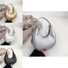 Retro Minimalist Crescent Bag 2023 New Women's Bag Street Fashion Shoulder Bag Trendy Armpit Bag
