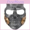 Half Face Death Stranding Mask For Halloween Skull Themed Costume Parties