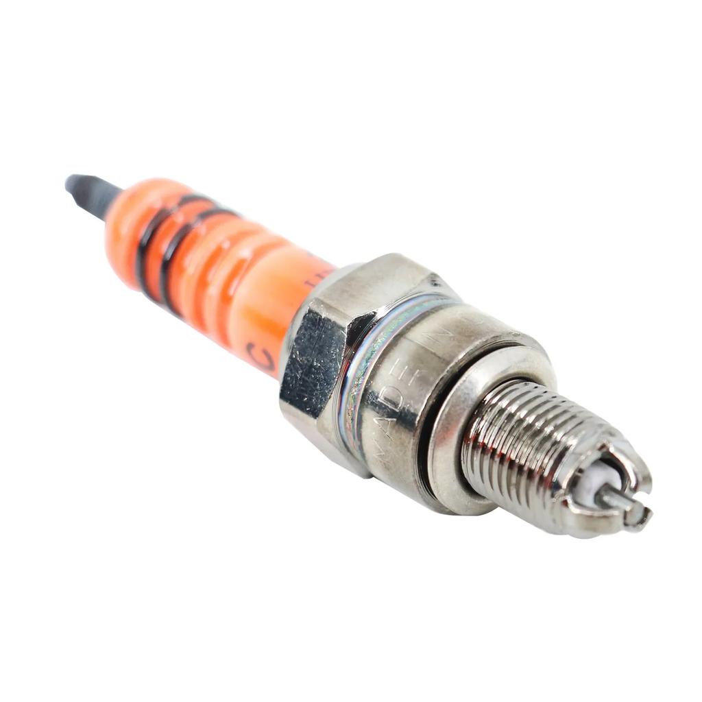 SUPER 3pcs Electrodes Motor Racing A7TJC Spark Plug for GY6 CR7HIX CR7HSA C7HSA A7RTC A7TC UF22 CR6HSA C5HSA C6HSA