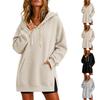 Women's Color Long Sleeve Pullover Sweatshirt for Casual Daily Wear