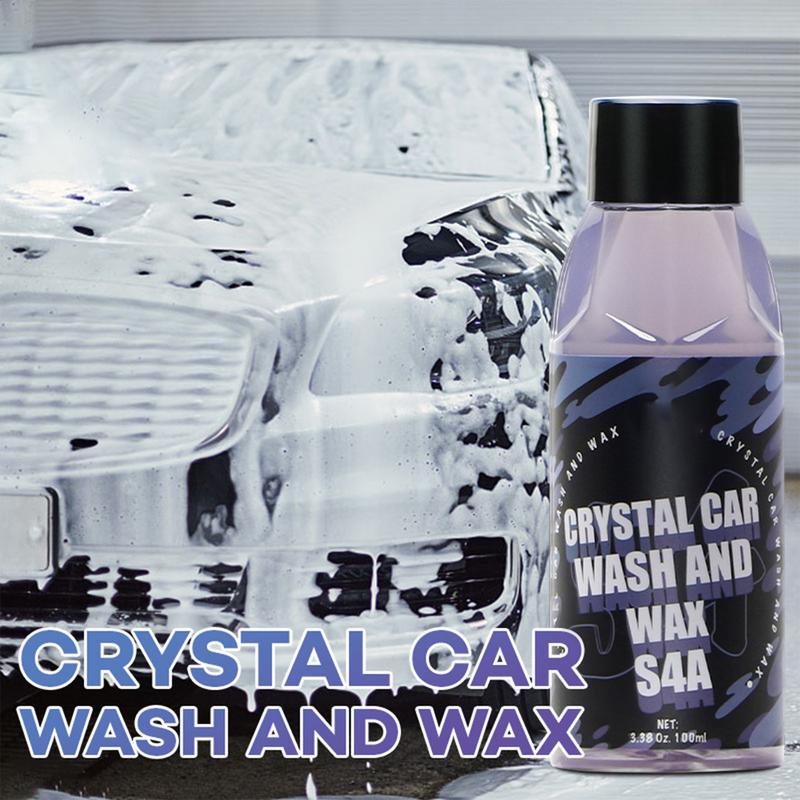 Car Coating Agent Multi-Functional Car Wash Liquid 100ml Deep Crystal Car Wash Hydrophobic Coating For Cars Trucks Car Exterior