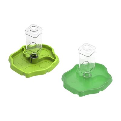 Alimentador para Répteis Decoração de Terrário Recipiente Tigela para Pet Presentes Suprimentos Alimentador de Comida e Água para Sapo Répteis Dragão Barbudo Gecko