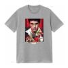 Vintage Classic Scarface Gangster Movie Print Casual T Shirt Vintage Washed Homme Stretched Versatile Unisex Fashion Slightly