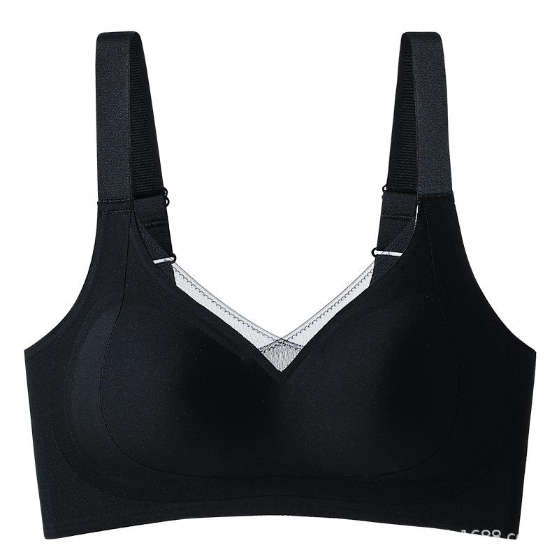 Hot Selling Stress Relief Seamless Jelly Cup Pull-up Bra for Small Busts - Enhances, Supports & Wire-Free