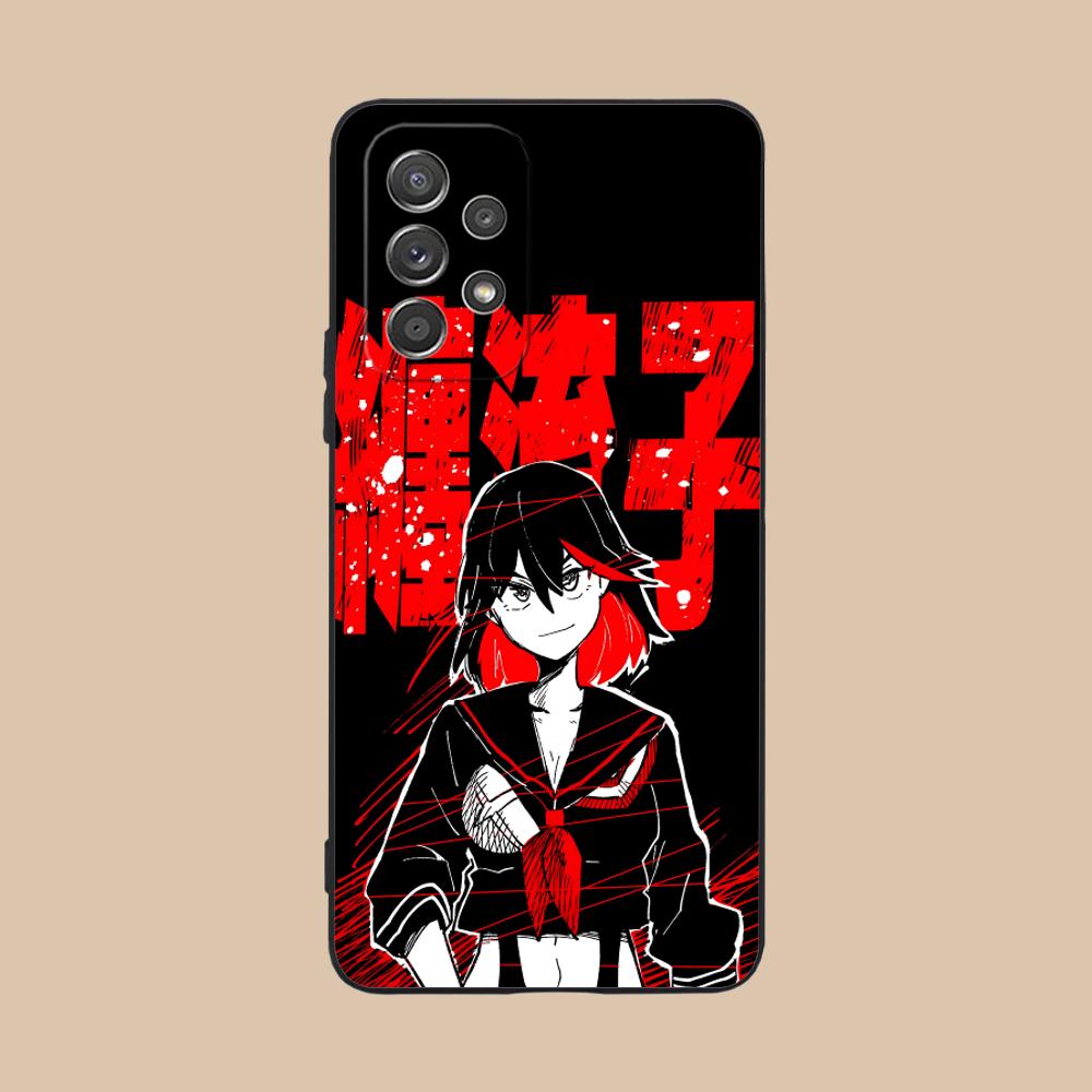 La Kill Ryuko Matoi Phone Case for Samsung Galaxy A73 72 71 70 56 55 54 53 52 36 35 34 23 16 15 5G Colour Printing Cover Pretty