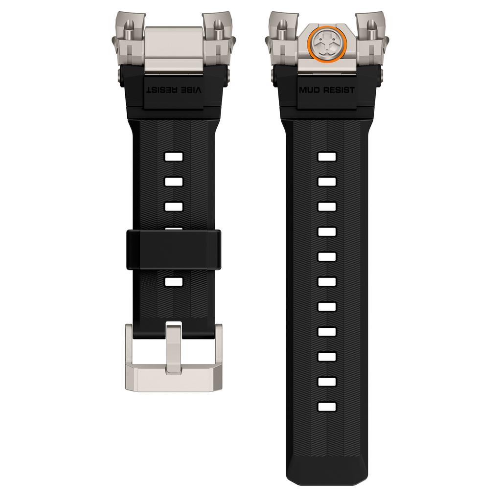 Men Silicone Band for Apple Watch Ultra 3 2 1 49mm Sports Wrist Band for Iwatch 49mm Ultra Bracelet Metal Connector Watchband