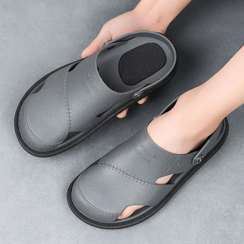 Fashion Ultralight Men's Sandal Summer Sale Daily Use New Low Price Luxury Designer Clearance H Japanese Original Outdoor Pvc Male Shoe