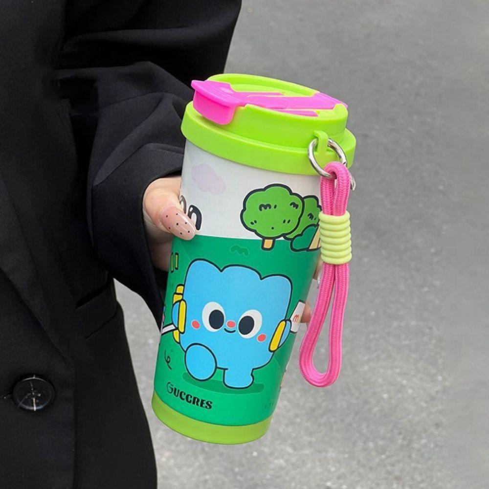 Large Capacity Stainless Steel Insulated Cup Graffiti Thermos Tumbler Sport