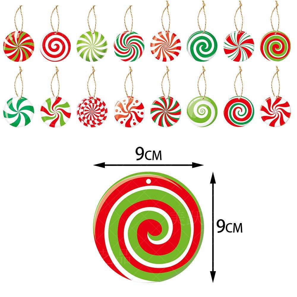 Christmas Candy Hanging Ornaments Xmas Tree Decoration Festive Gifts Party Decor