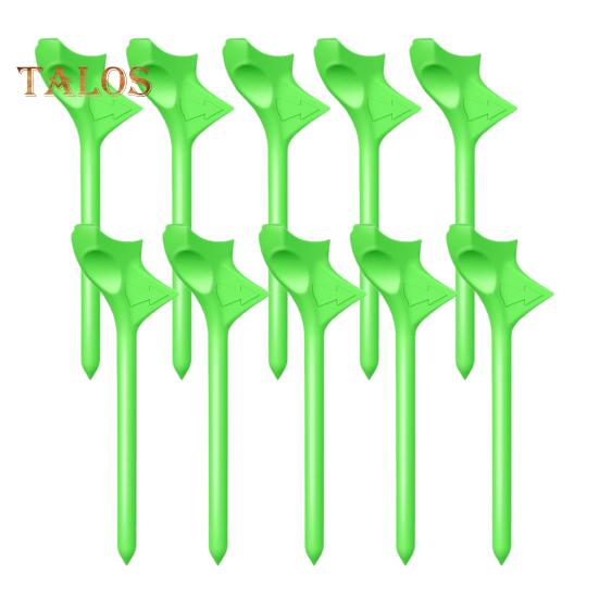 10 Stück Golfnägel reduzieren die Reibung der Ballrotation, langlebiger Kunststoff-Golf-Tee, Golf-Spin-Reduktionsgerät, Golf-Zubehör