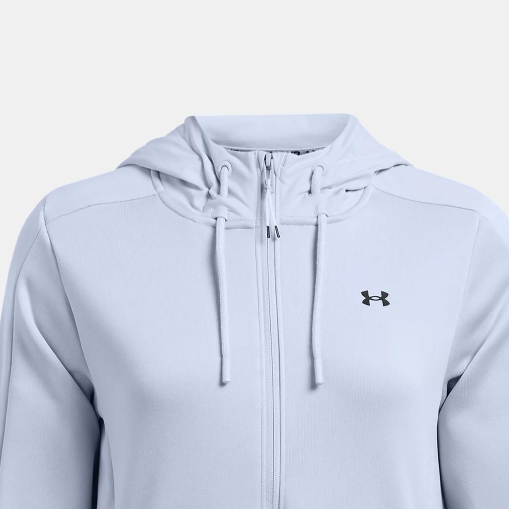Under Armour Essential Swacket Hooded Soft Comfortable Jacket Women jackets Cloud-Blue 1378850-464